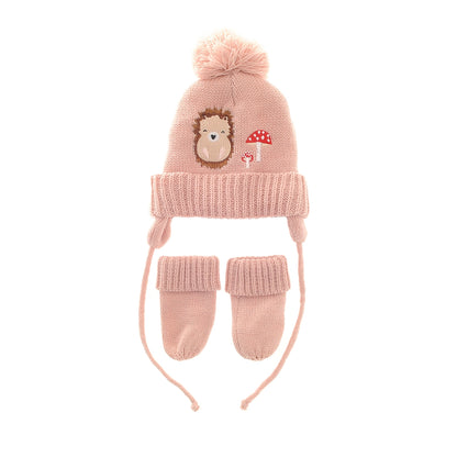 Woodland Wooly Hat & Mittens