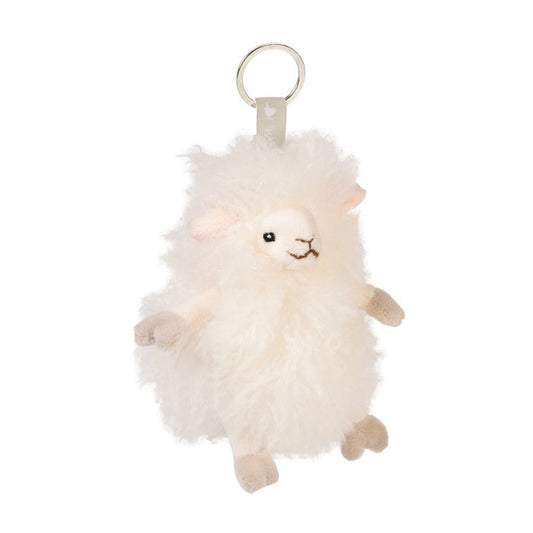 'BERYL' SHEEP PLUSH KEYRING image 0