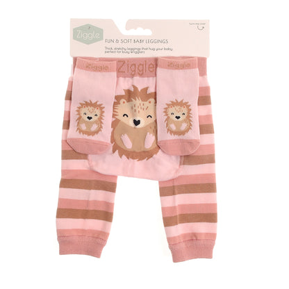 Hedgehog Leggings & Socks Set 6-12 Months