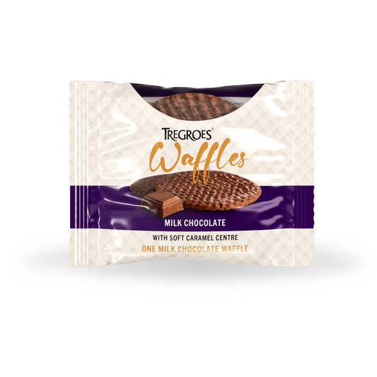 Tregroes Milk Chocolate Waffle 1 Pack image 0