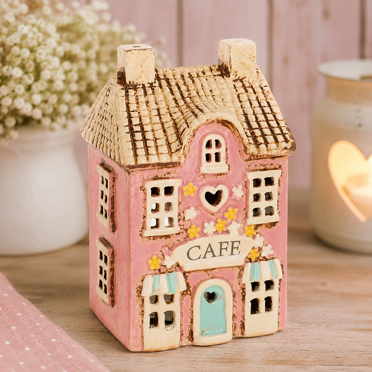 Village Pottery Cafe Tealight