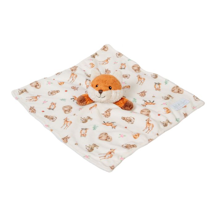 'LITTLE FOREST' FOX PLUSH COMFORTER image 1