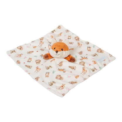 'LITTLE FOREST' FOX PLUSH COMFORTER image 1