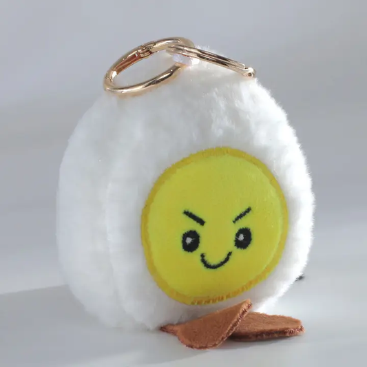 Boiled Half Egg Bag Charm