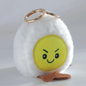 Boiled Half Egg Bag Charm